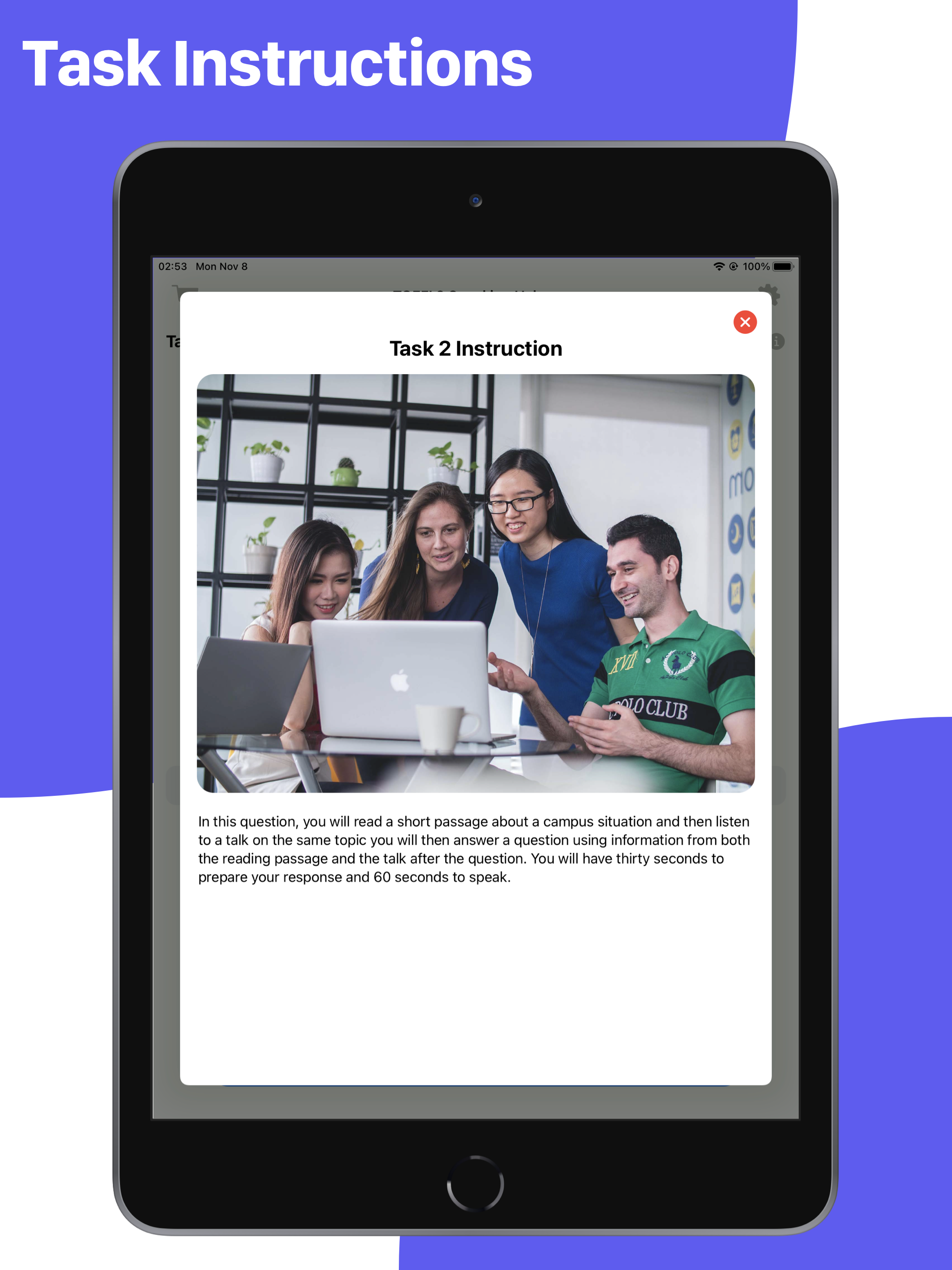 TOEFL Speaking Helper