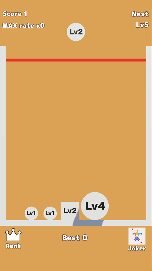 #1. LevelMergePuzzle (iOS) 由: YOUTA HISAMICHI
