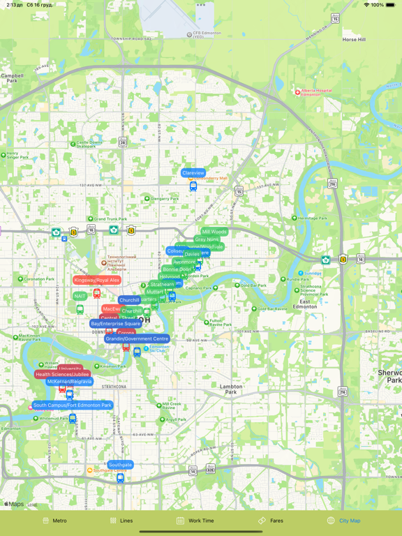 Screenshot #5 pour Edmonton metro map