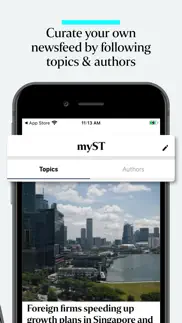 the straits times iphone screenshot 2
