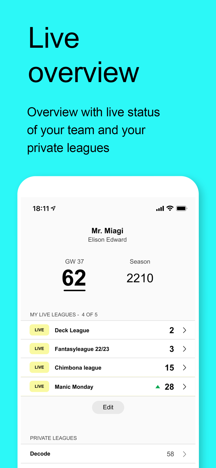 FPL.Live - Fantasy Football