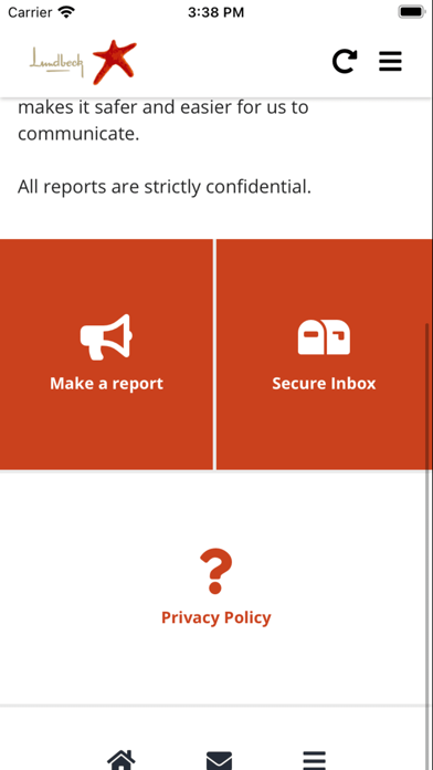 Screenshot #3 pour Lundbeck Compliance Hotline