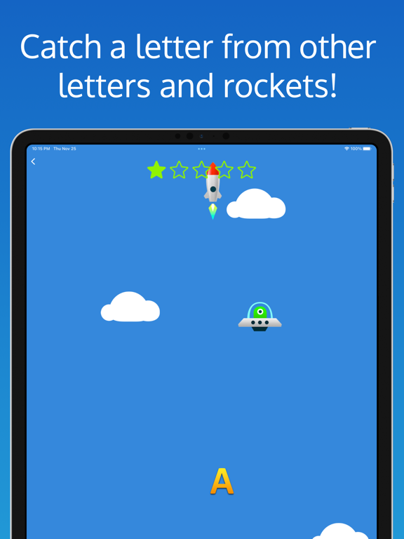 Funny Alphabet - Learn English iPad screenshot 8 - Entertainment app