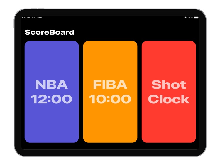 ScoreBoard For Basketball