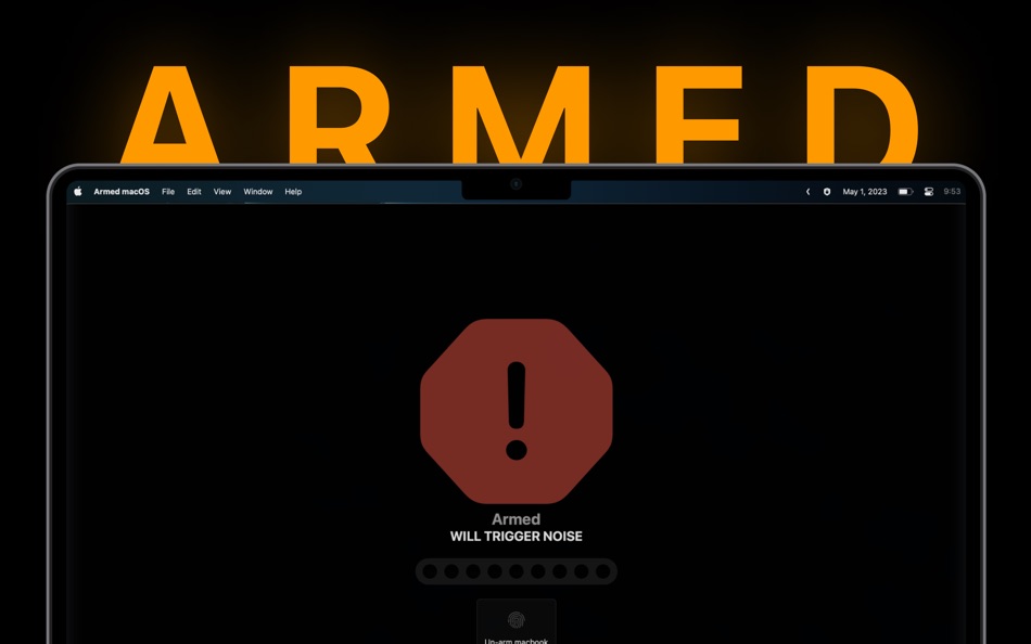 #4. Armed - Keep an Eye. (macOS) Podle: Aayush Pokharel