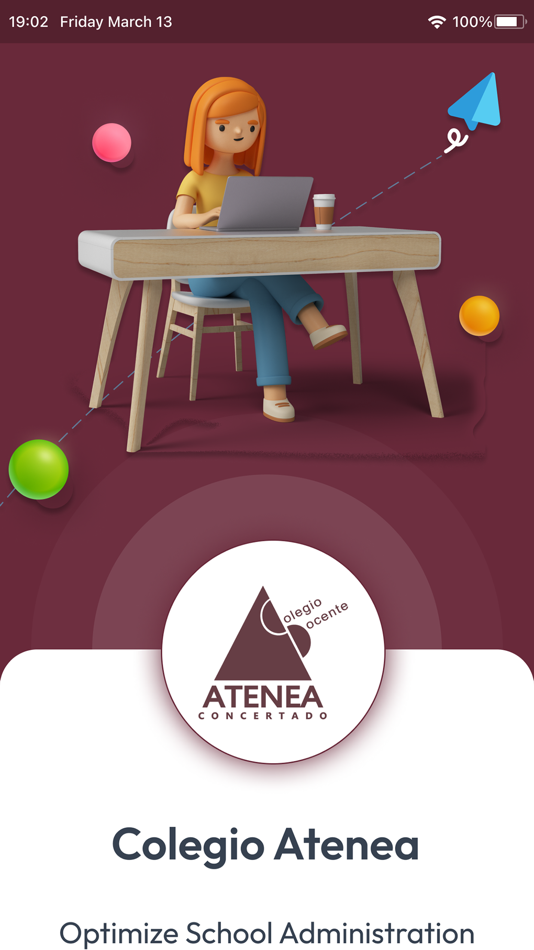 #1. Atenea App (iOS) 由: COLEGIO DOCENTE ATENEA DE MÉRIDA, S.L.