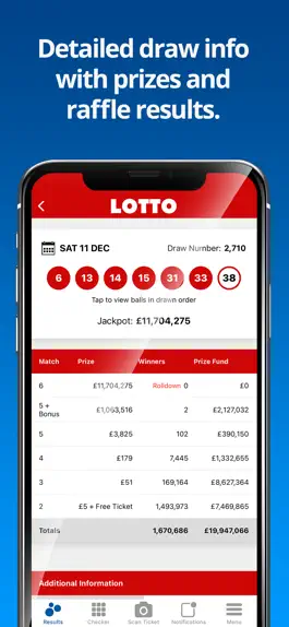 Game screenshot National Lottery Results hack