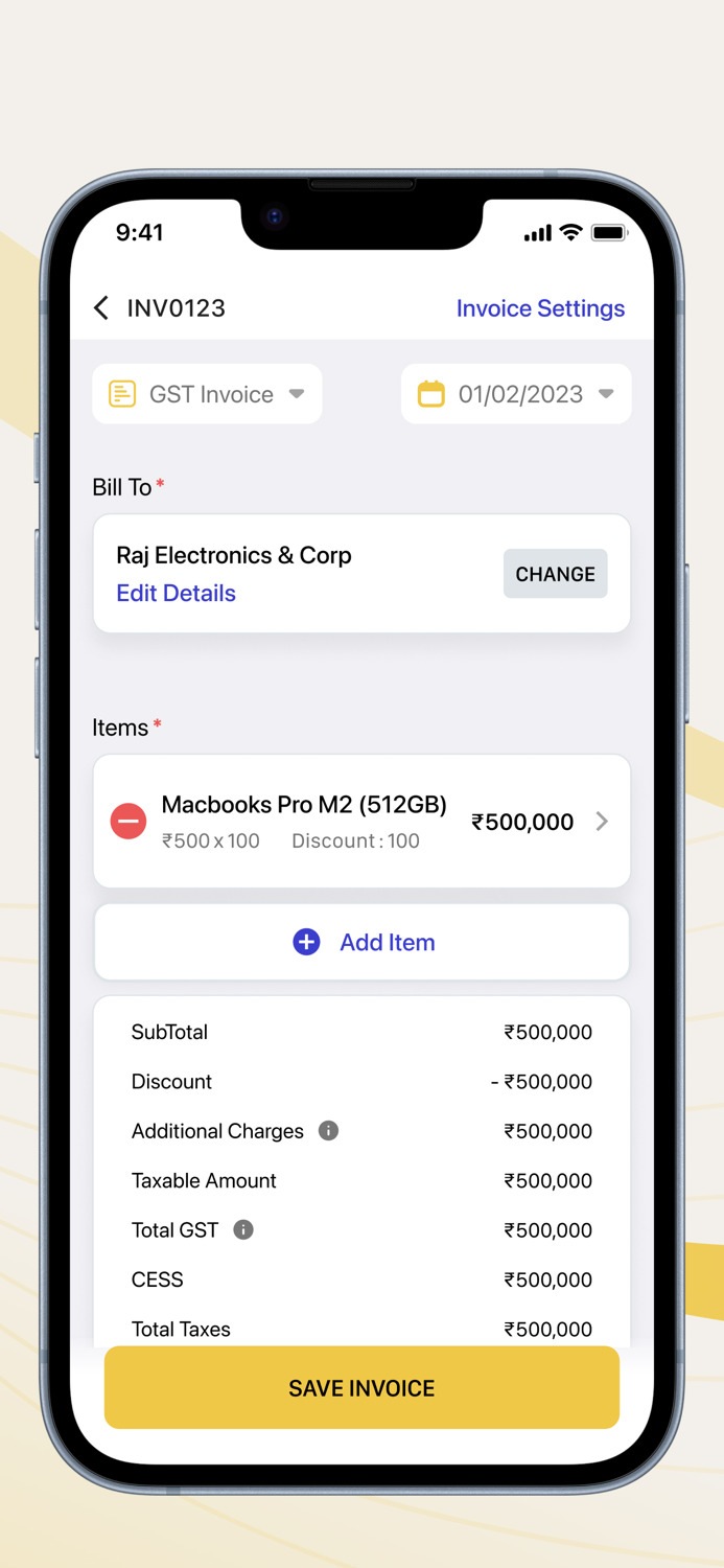 GST Invoice Manager - GimBooks