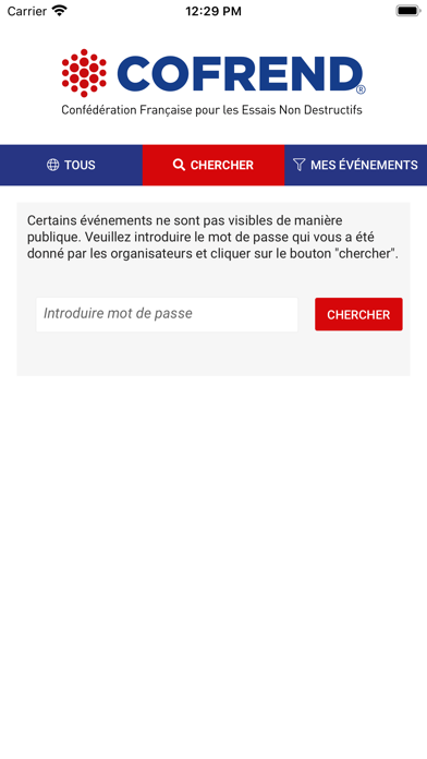 COFREND Screenshot