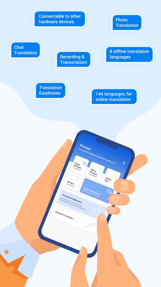 #1. Wooask-Offline translation (iOS) Podle: Shenzhen Maoren Technology Co., Ltd.