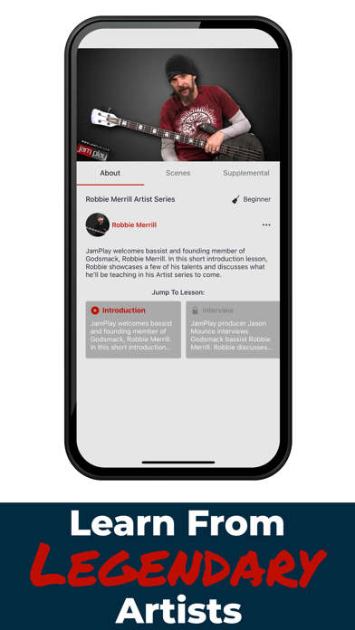 Guitar Lessons by JamPlay Screenshot