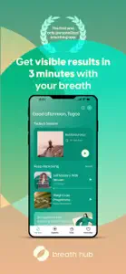 Breath Hub: Guided Breathwork screenshot #1 for iPhone