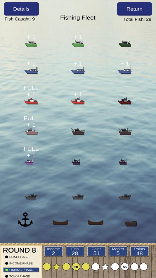 #4. Fleet the Dice Game (iOS) Podle: VHornet, Inc.
