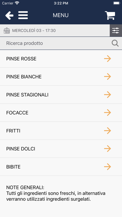 Bingolino's Pinsa Screenshot