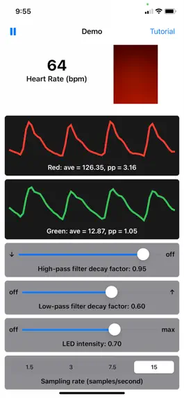 Game screenshot Heart Rate Monitor Tutorial mod apk