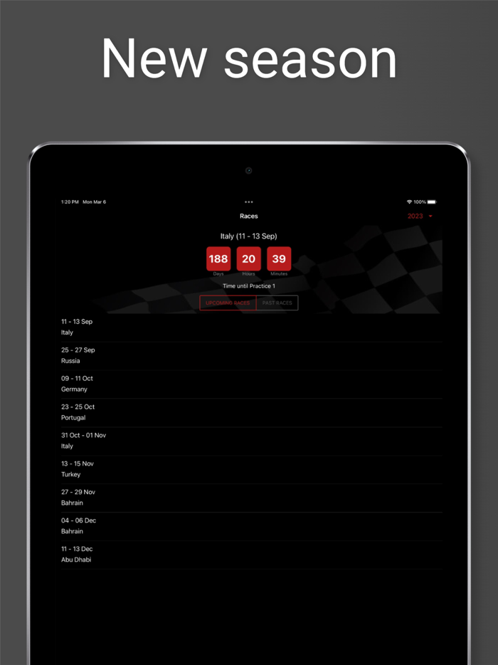 Formula Calendar 2024