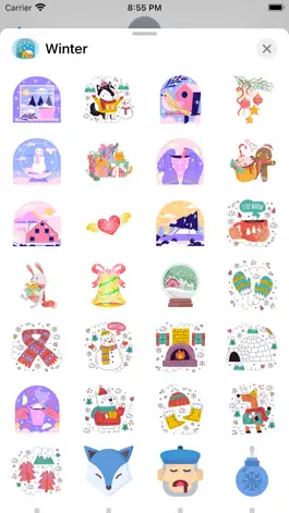Game screenshot Winter Is Here Stickers mod apk