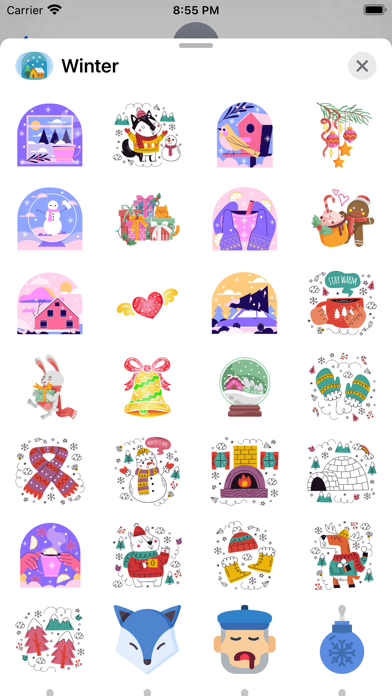 Winter Is Here Stickers Screenshot