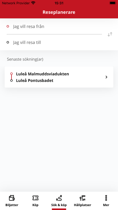 Nya Luleå Lokaltrafik Screenshot