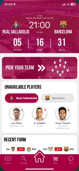 Game screenshot Barca.club - Live Scores apk