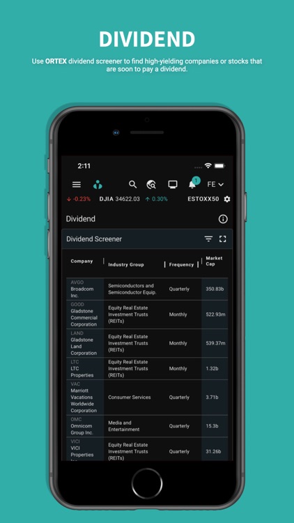 ORTEX - Stock Market Analytics screenshot-5