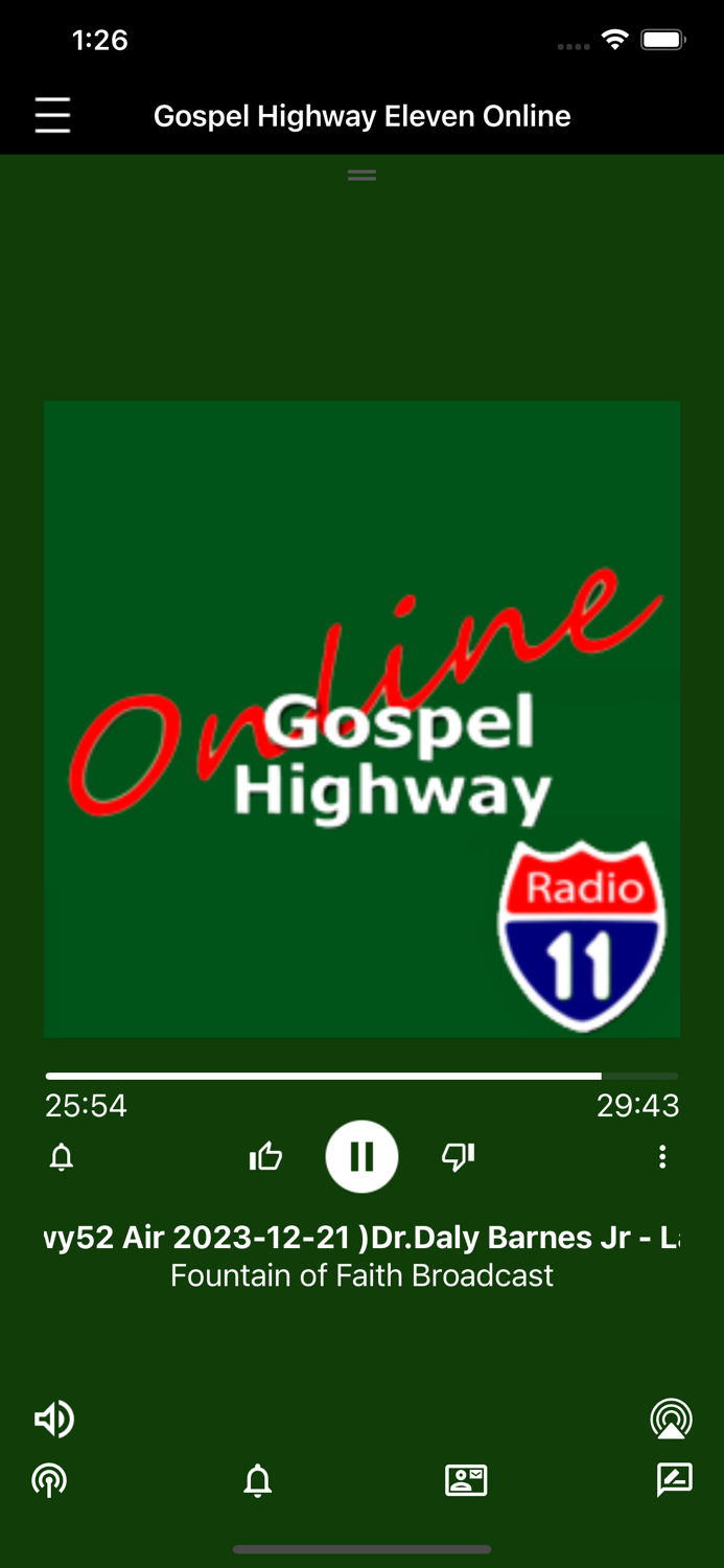 Gospel Highway 11 Online.