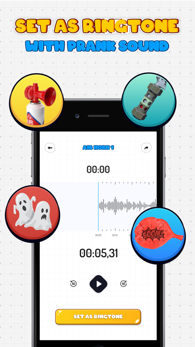 Airhorn Prank, Funny Ringtones Screenshot