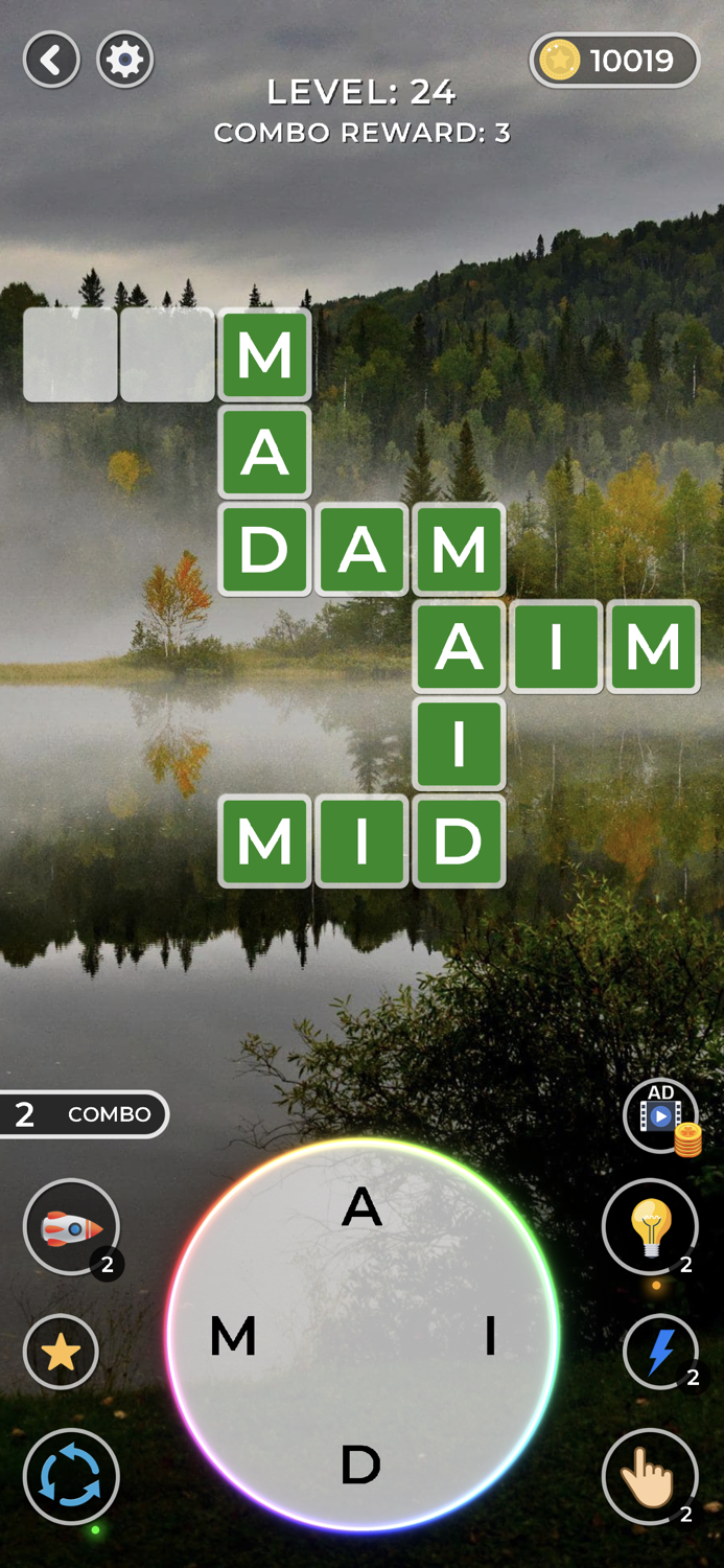 Word Game  Crossword