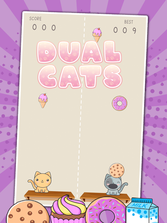Dual Cats: Kawaii Cat Gameのおすすめ画像3