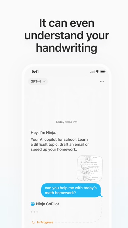 Ninja - AI Chat for Students screenshot-4