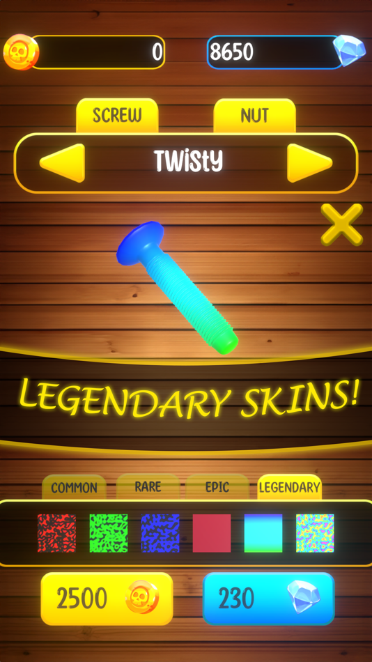 #1. Screw It! 3D (iOS) 由: Murat Mayl
