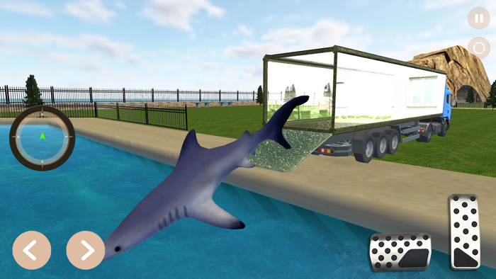 Zoo Animal Transport Truck 3D