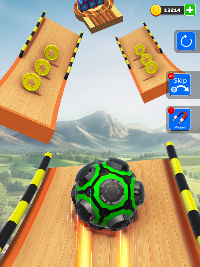 Rolling Sky Balls 3D Game