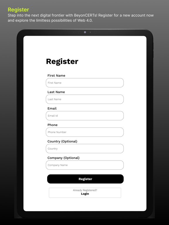 TeamCERTin iPad screenshot 5 - Business app