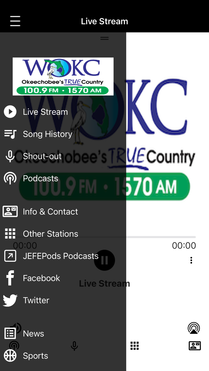 True Country WOKC 100.9 FM