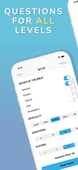 Game screenshot Bible Trivia - Christian Games apk