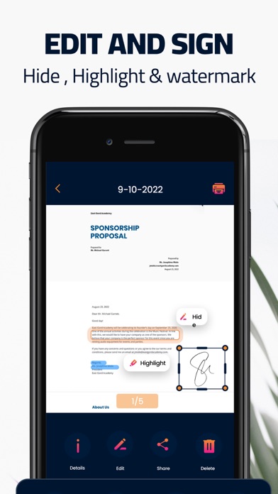 Air Printer: e Sign & PDF Scan Screenshot