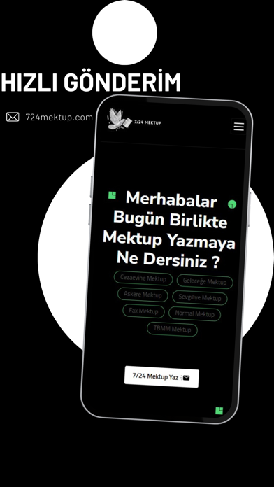 7/24 Mektup Screenshot 1 - AppWisp.com 7/24 Mektup Screenshot 1 - AppWisp.com