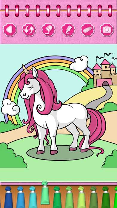 Pony Princess Coloring Book Screenshot
