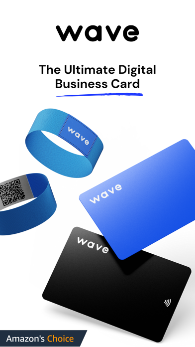 Wave - Digital Business Card Screenshot