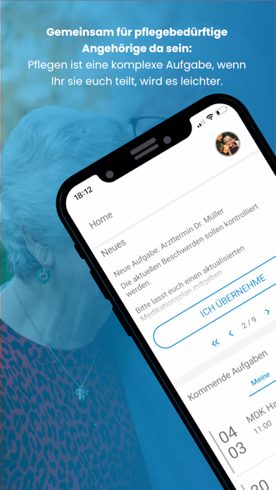 Ease - Gemeinsam pflegen Screenshot