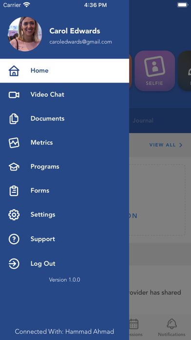 Klinic Care App Screenshot