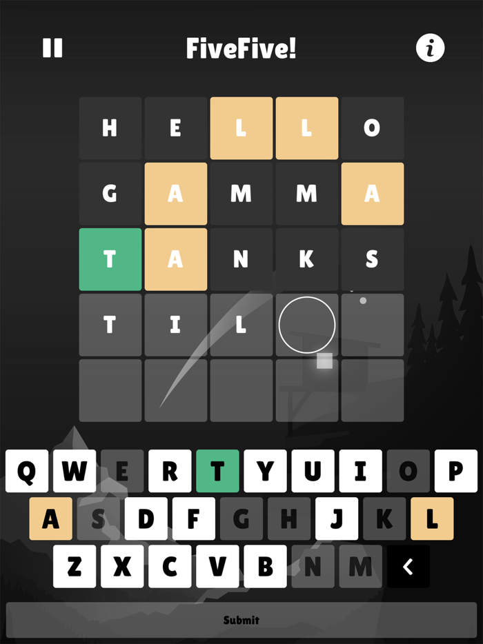 FiveFive - Word Guessing Game