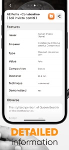 Coinfy: Coin Identifier & Scan screenshot #2 for iPhone