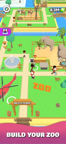 Game screenshot Zoo Island! mod apk