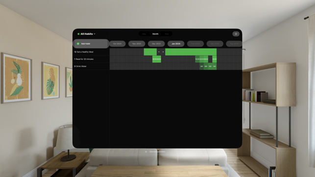 Streakly - Capture d'écran de Habit Builder