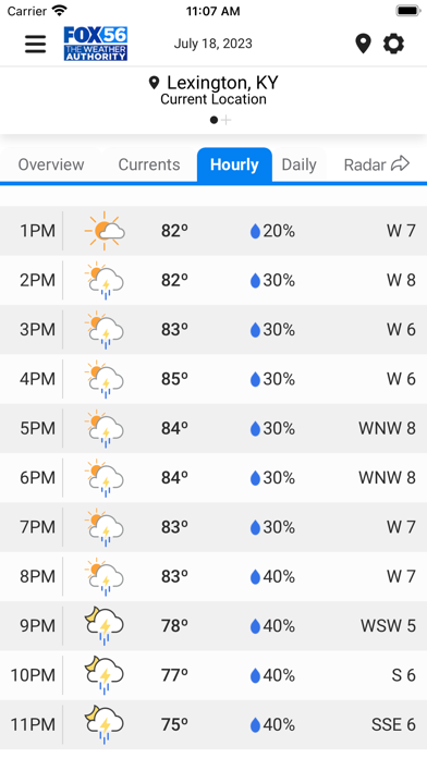 FOX 56 Weather - Lexingtonのおすすめ画像4