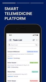 TMS for Providers screenshot