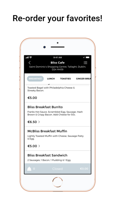 Bliss Cafe Screenshot