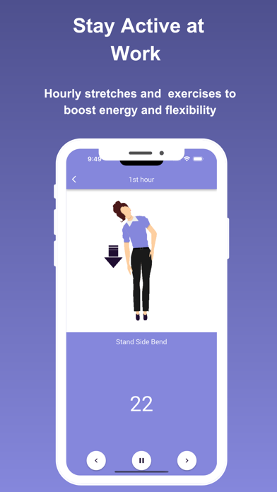 Office Workout & Wellness Screenshot